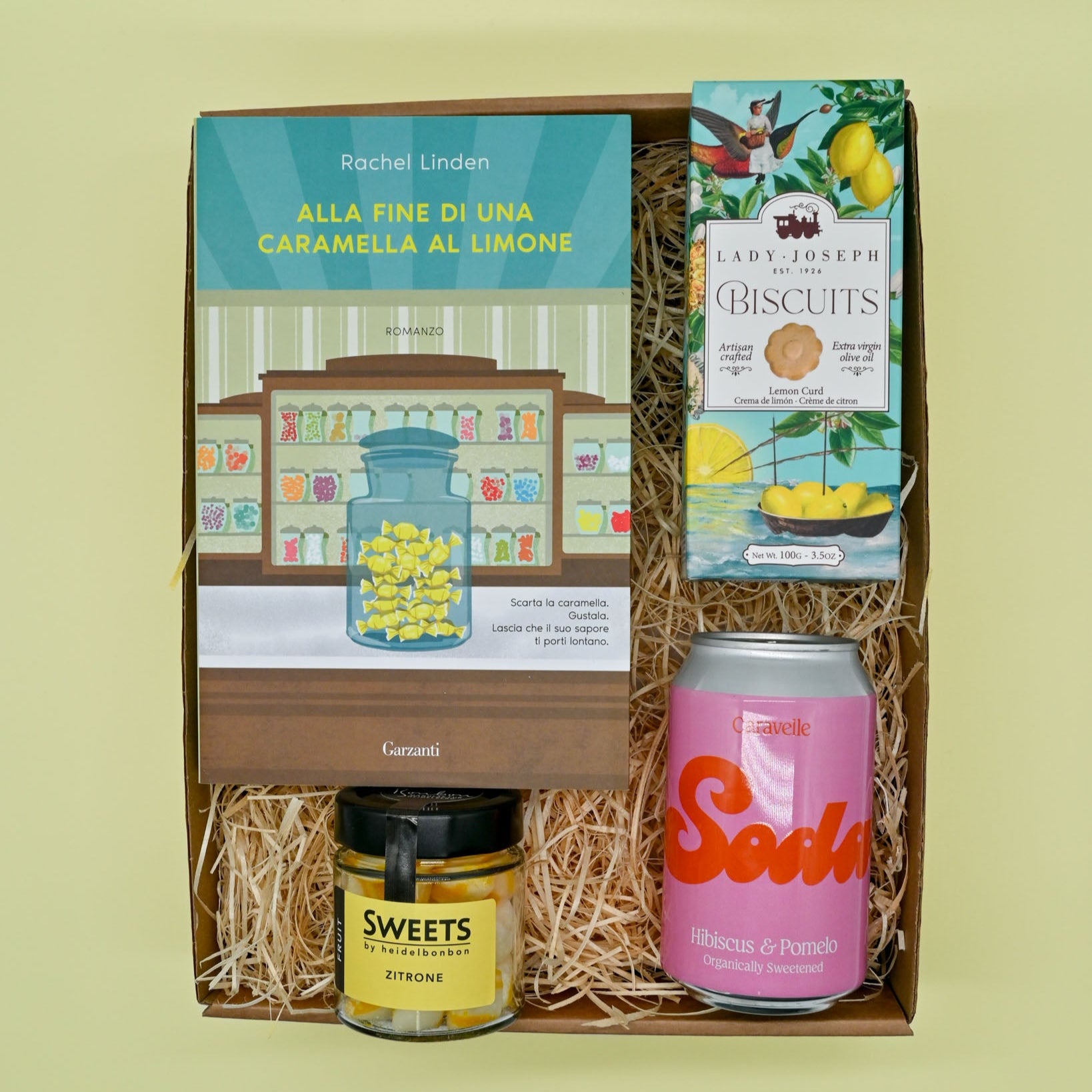 Alla fine di una caramella al limone